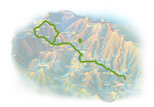 제2코스(산성산)