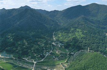회문산 전경
