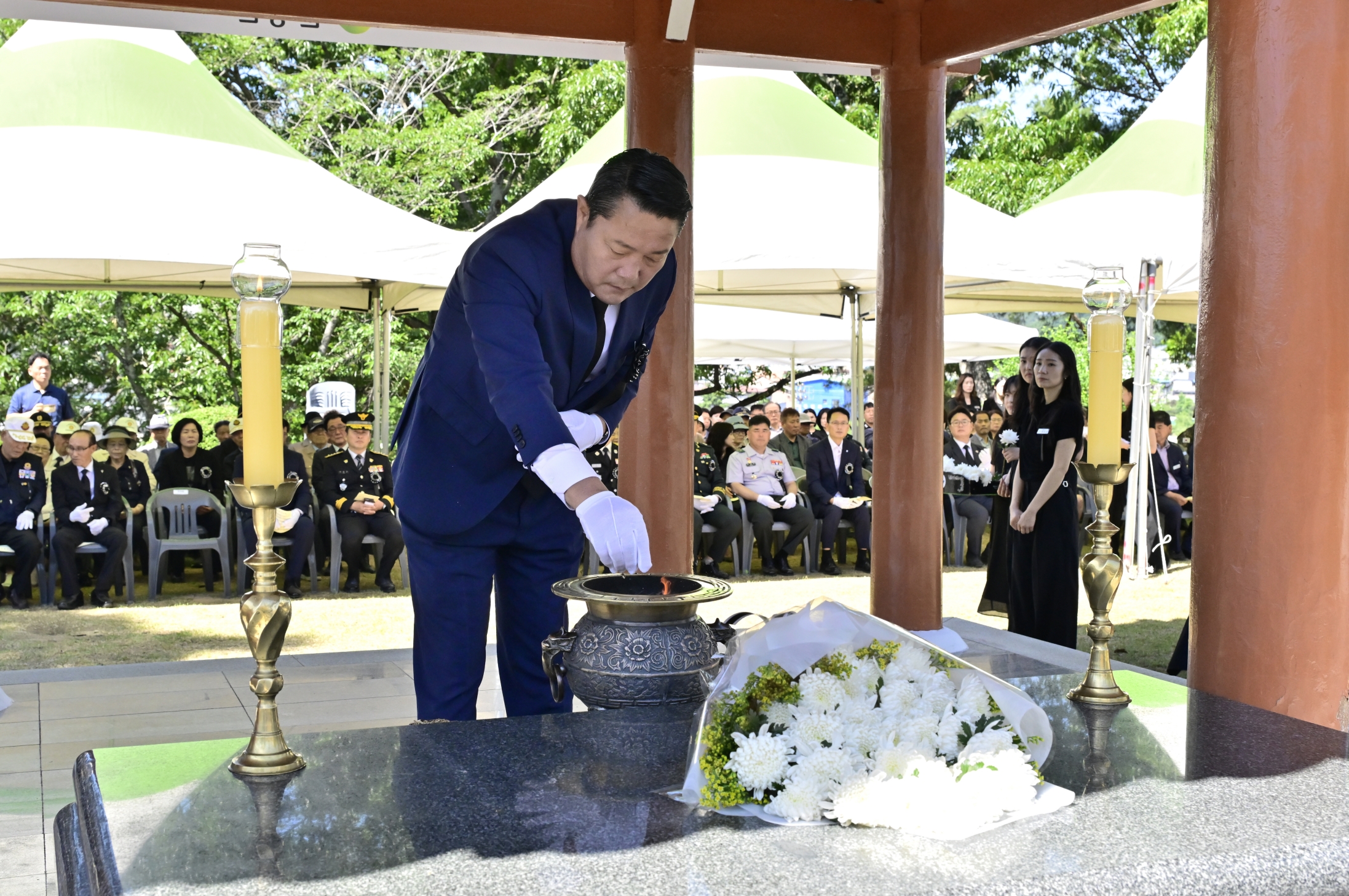 순창군, 제71회 현충일 추념식 개최… 숭고한 희생정신 기려 - 행정 | 코리아NEWS