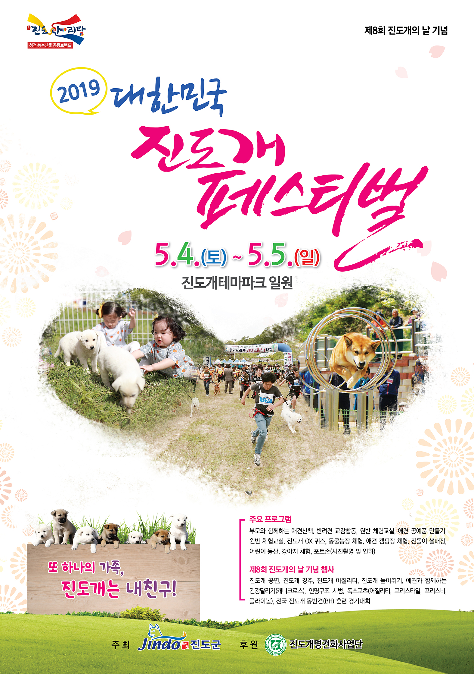 2019진도개페스티벌포스터(안)