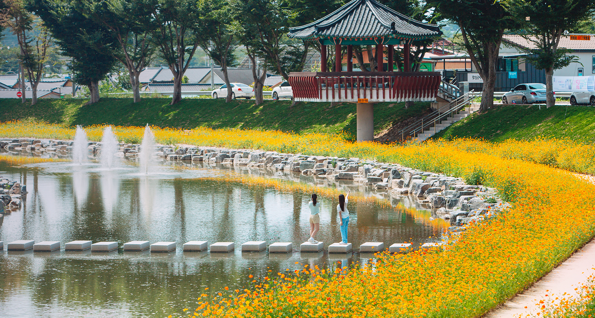 꽃과 바람이 함께한 순창의 봄날