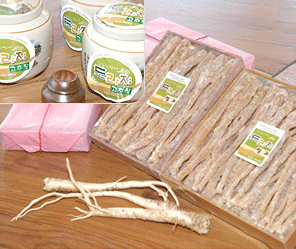 桔梗茶、辣椒酱、包装饮料