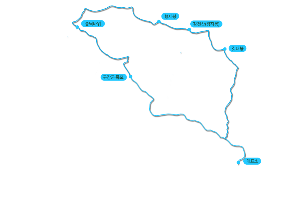 강천산 강천산(왕자봉)코스-3