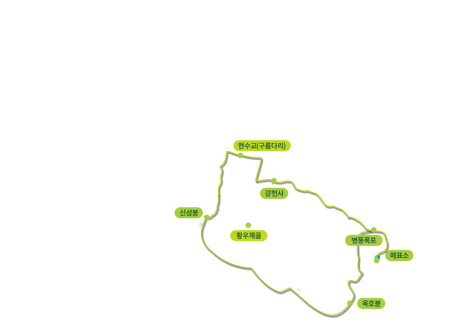 강천산 강천산(선녀봉)코스-1