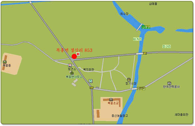 복흥면 비상급수시설은 복흥면사무소 중심으로 북쪽에 있는 복흥우체국 앞에 위치하고 있다.