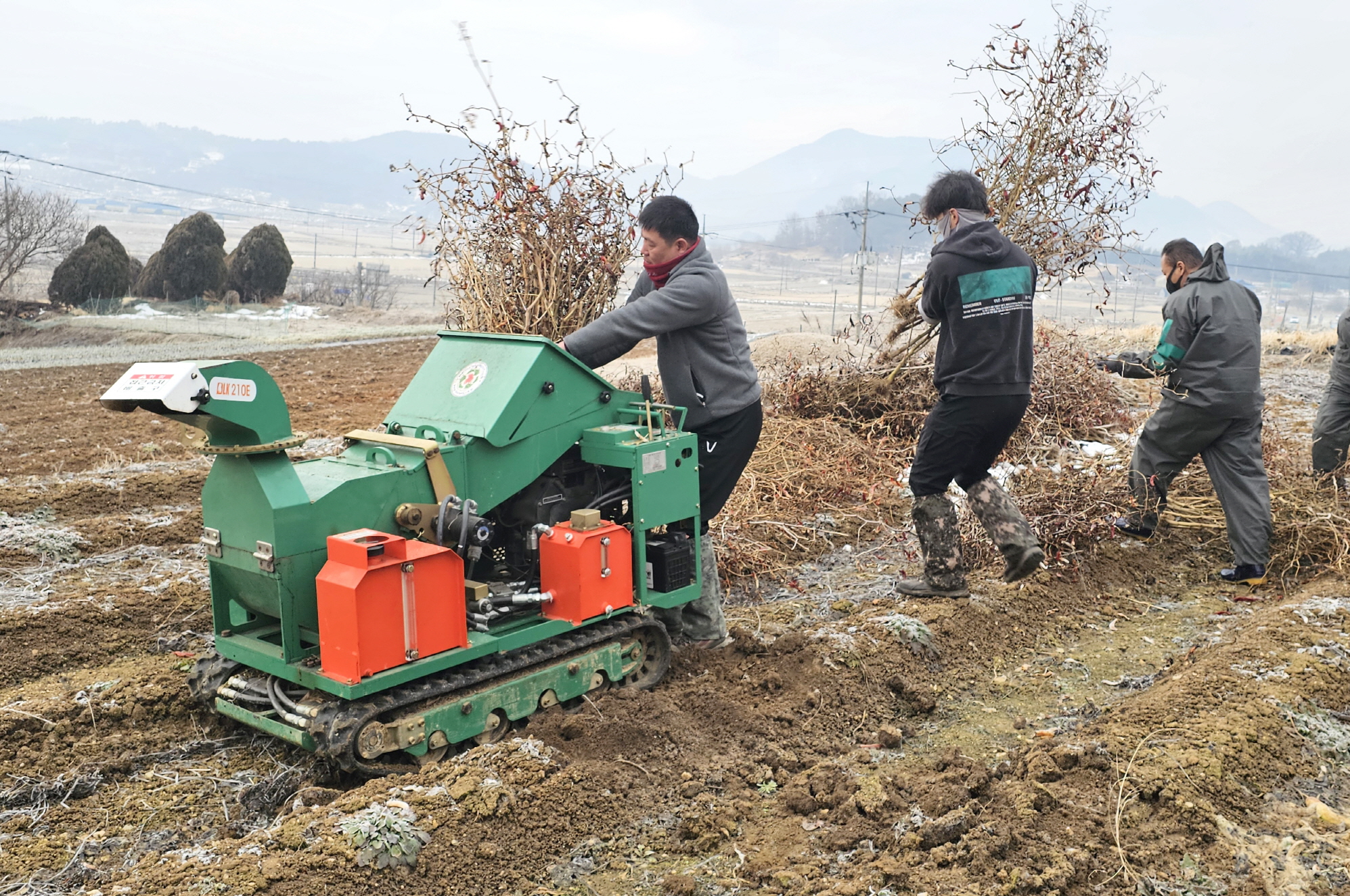 순창군, 영농부산물 파쇄 집중 지원… 산불 예방 효과 기대