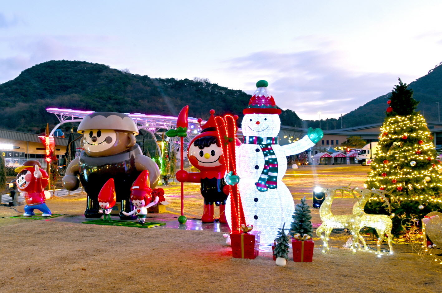 ‘순창 미리크리스마스’, 가족 관광객과 함께 성황리 마무리