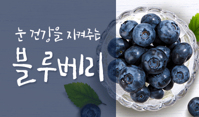 눈건강을 지켜주는 블루베리